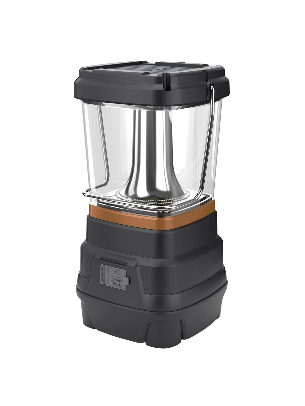 Duracell 5000 Lumens Rechargeable LED Lantern Solar USB-C D Battery Ready OEM